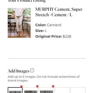 Frank & Eileen Cream Cropped Pants